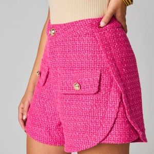 Buddy Love tweed shorts